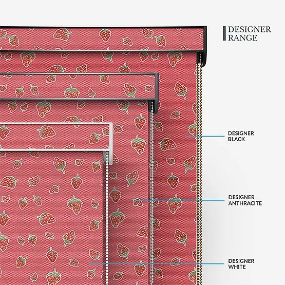 Sonova Studio Petite Strawberries Sorbet Red roller