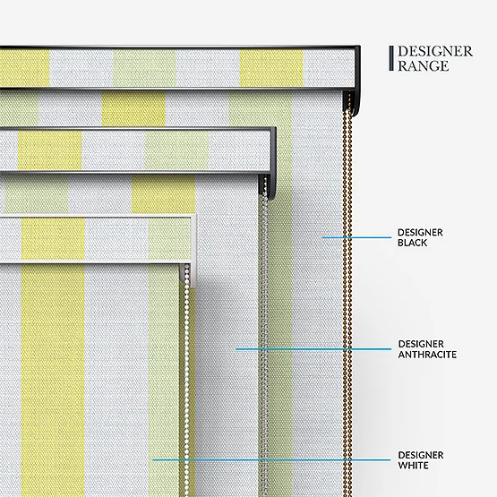 Sonova Studio Whitby Stripe Primrose Yellow roller