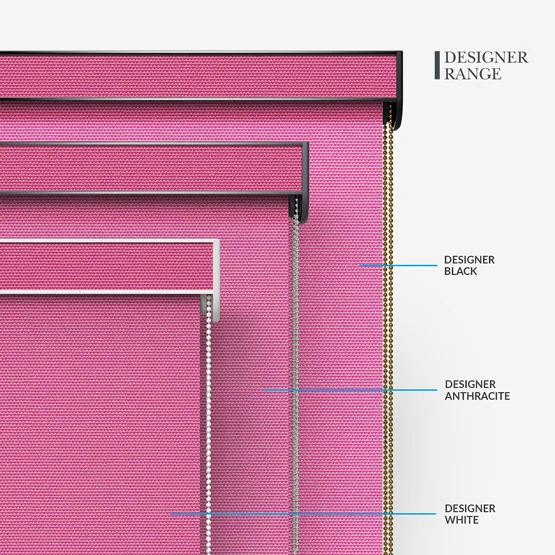 Deluxe Plain Hot Pink roller