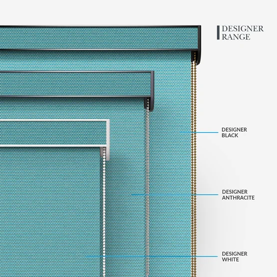 Deluxe Plain Ocean Green roller