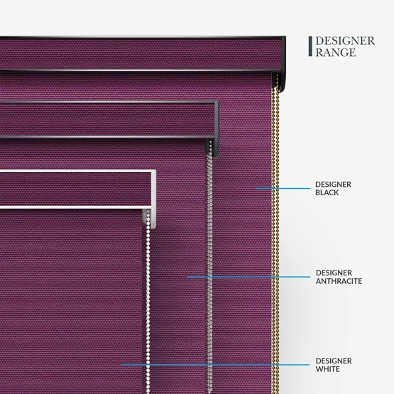 Deluxe Plain Plum roller