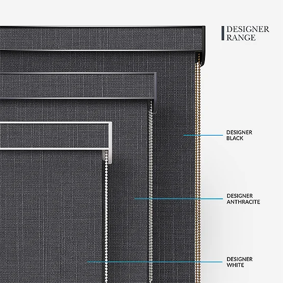 Flax Blackout New York Grey roller