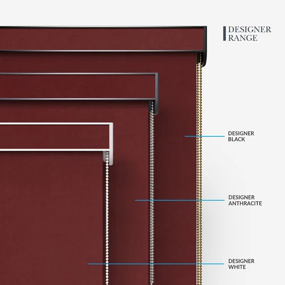 Optima Blackout Merlot Red roller
