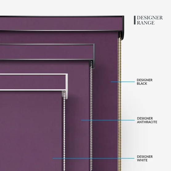 Spectrum Blackout Mulberry roller
