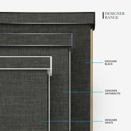 Voga Blackout Slate Grey Textured roller