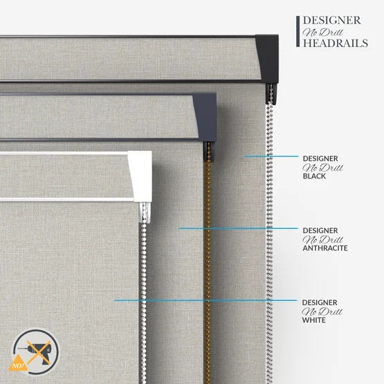 Coulisse Bergen Blackout Sand roller