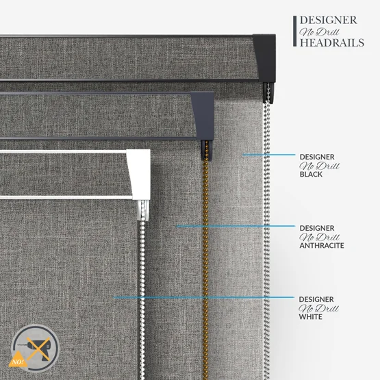 Coulisse Bergen Mid Grey roller