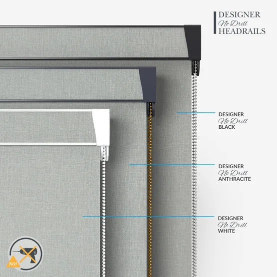 Coulisse Hampton Blackout Light Grey roller