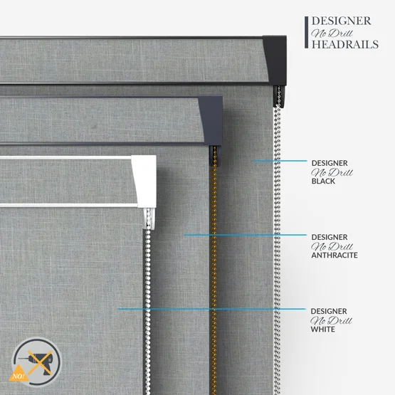 Coulisse Portofino Blackout Limestone roller