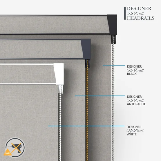 Coulisse Portofino Blackout Straw roller