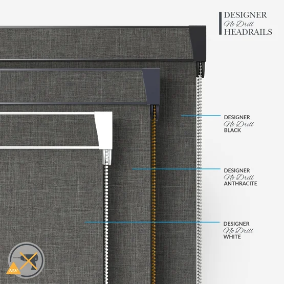 Leniro Blackout Mole Grey roller