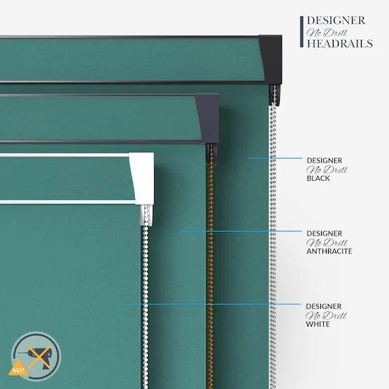 Carnival Blackout Teal roller