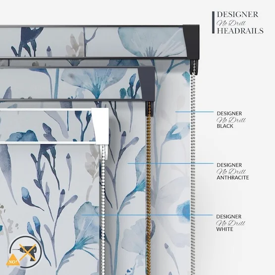 Ginkgo Inky Blue roller