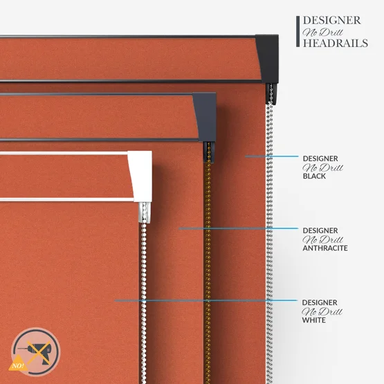 Pop Blackout Burnt Orange roller