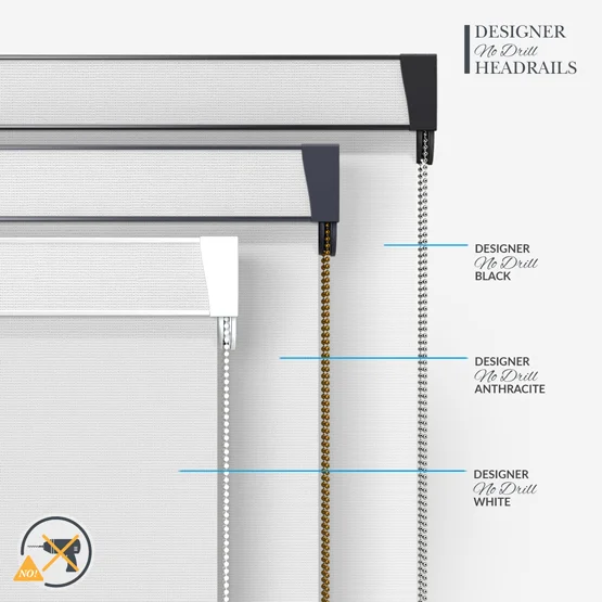 Voile FR White roller