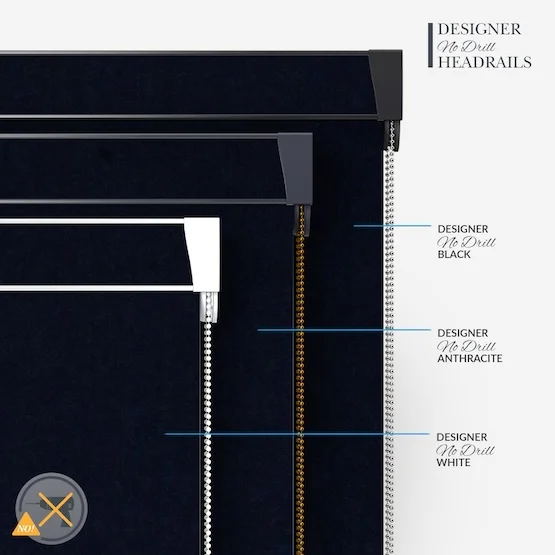 Windsor Blackout Navy roller