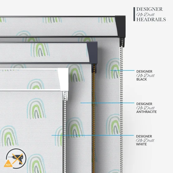 Sonova Studio Baby Rainbow Blue Mint roller