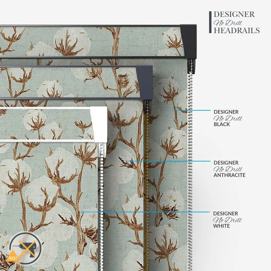 Sonova Studio Cotton Trellis Dove Grey roller