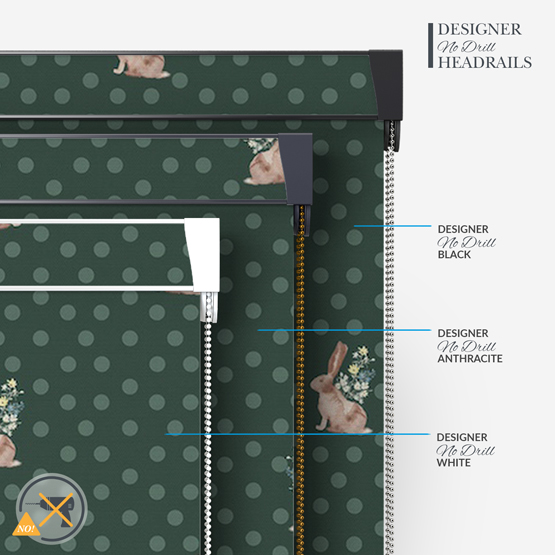 Sonova Studio Cottontail Forest Green roller