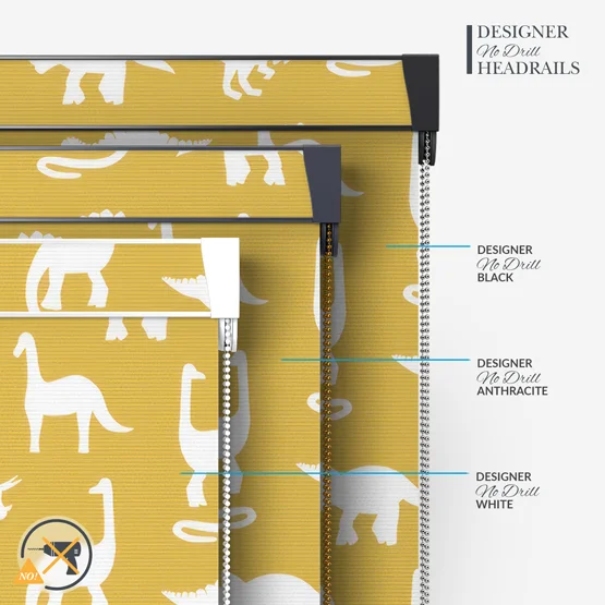 Sonova Studio Dinosaur Sunshine Yellow roller
