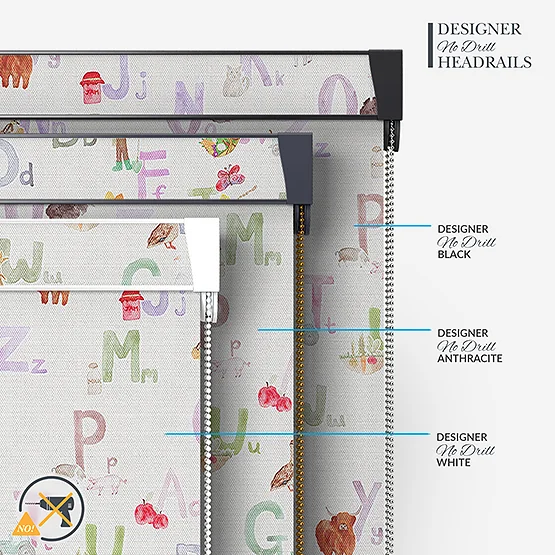 Sonova Studio Farm Alphabet Blush Pink roller
