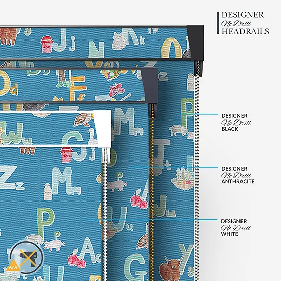 Sonova Studio Farm Alphabet Cloud Blue roller