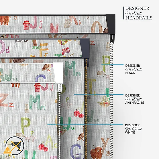 Sonova Studio Farm Alphabet Linen roller
