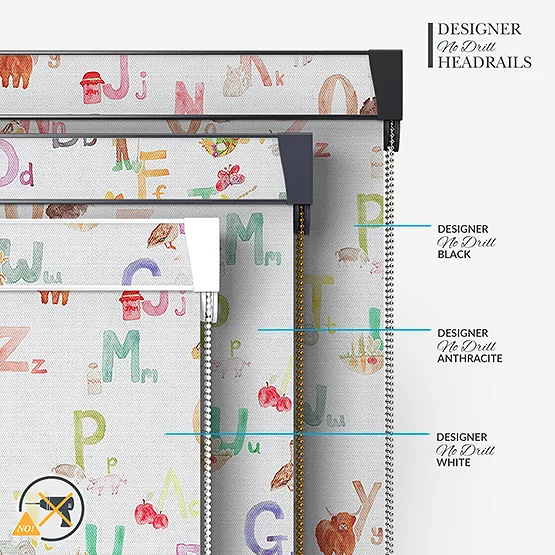 Sonova Studio Farm Alphabet White roller