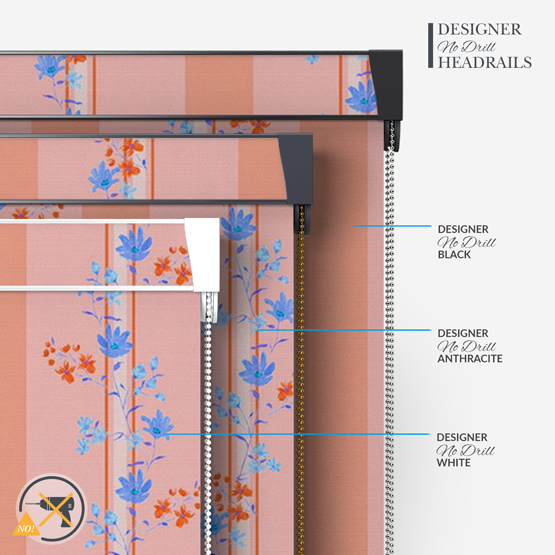 Sonova Studio Floral Cascade Peach roller