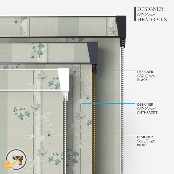 Sonova Studio Floral Cascade Sage roller