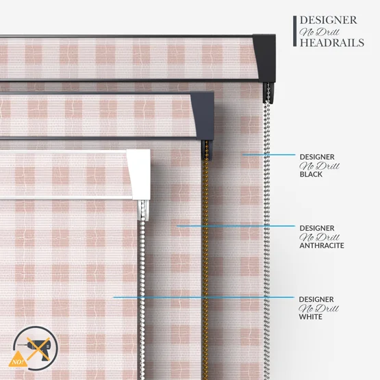 Sonova Studio Gingham Blush roller