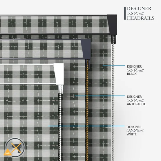 Sonova Studio Gingham Forest roller