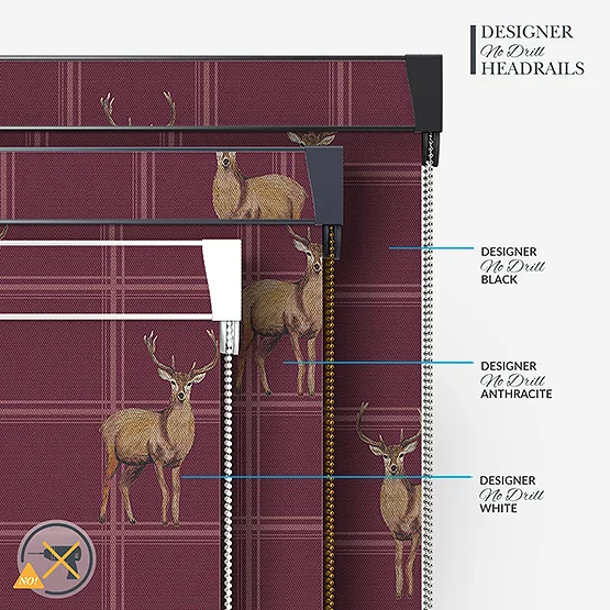 Sonova Studio Hawick Deep Red roller