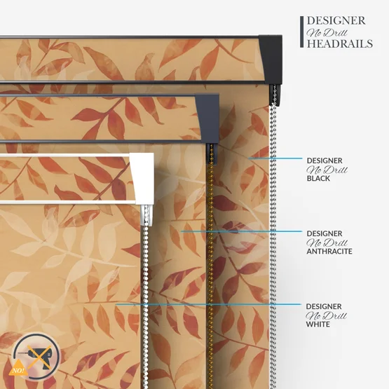 Sonova Studio Kaleidoscope Leaves Mustard roller