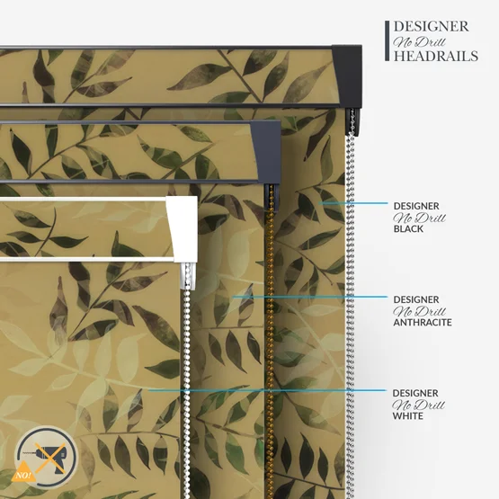 Sonova Studio Kaleidoscope Leaves Ochre roller