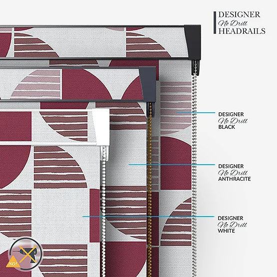 Sonova Studio Kolken Burgundy roller