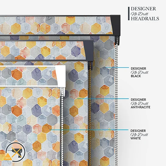 Sonova Studio Mosaic Indigo Orange roller