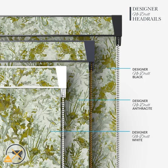 Sonova Studio Nautical Nirvana Algae Green roller