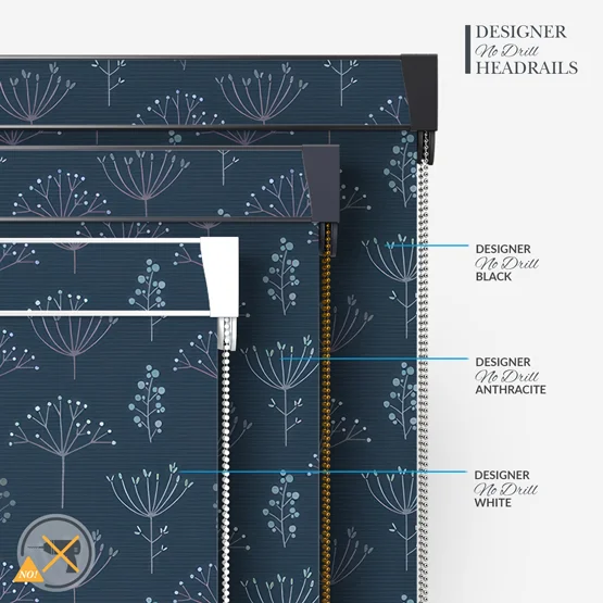 Sonova Studio Nordic Tree Midnight Blue roller