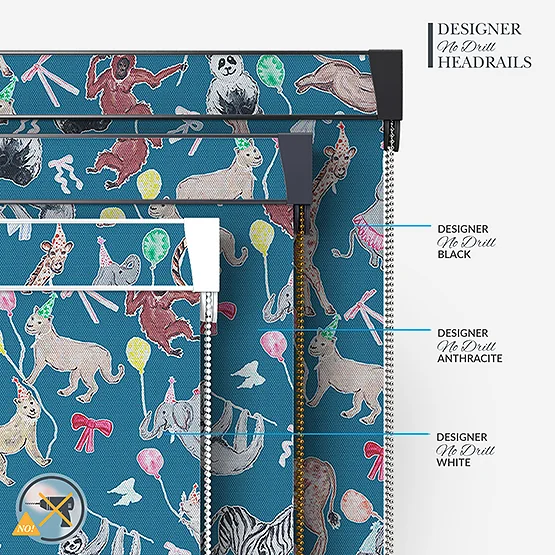 Sonova Studio Party Animals Indigo Blue roller