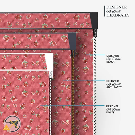 Sonova Studio Petite Strawberries Sorbet Red roller