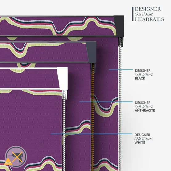 Sonova Studio Retro Wave Purple Fuchsia roller