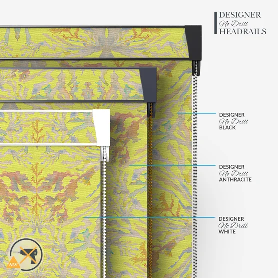 Sonova Studio Royal Reef Multi Chartreuse roller
