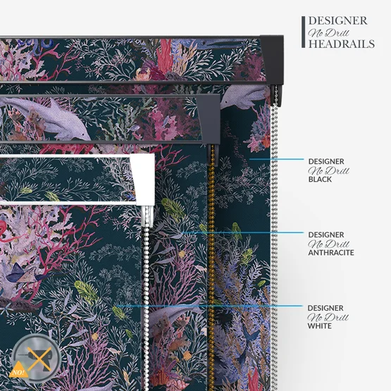 Sonova Studio Sea Symphony Deep Ocean Orchid roller