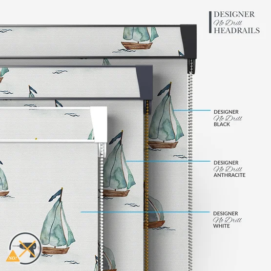 Sonova Studio Seashore Sails Mineral Blue roller
