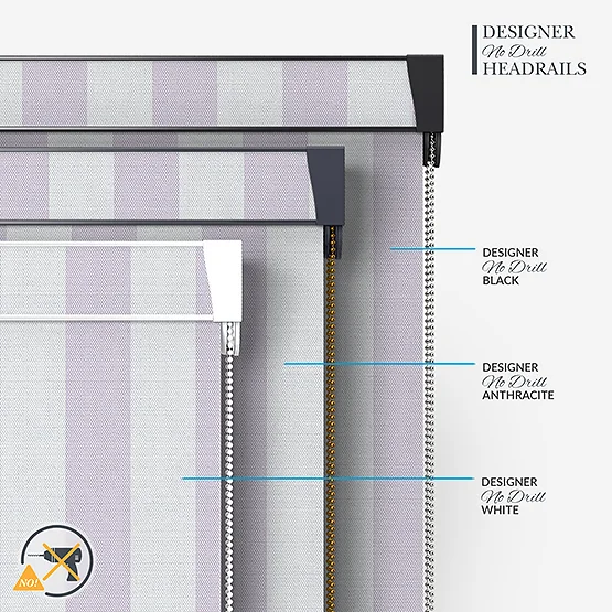 Sonova Studio Whitby Stripe Lavender roller
