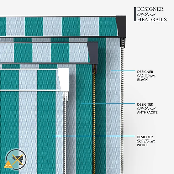 Sonova Studio Whitby Stripe Ocean roller