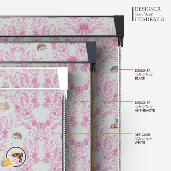 Sonova Studio Woodland Damask Orchid Pink roller