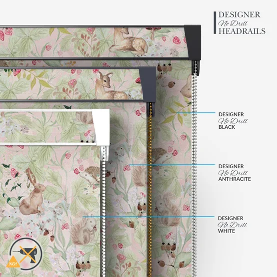 Sonova Studio Woodland Whimsy Blush Pink roller