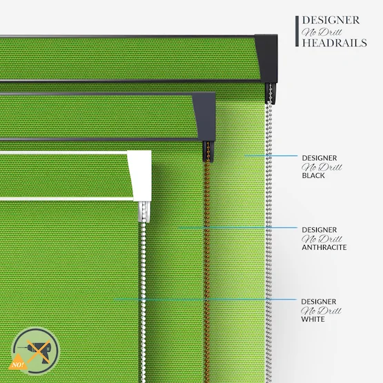 Deluxe Plain Apple Green roller
